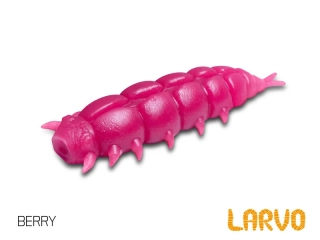 Delphin Umělá nástraha Larvo Cheese Berry 3 cm 0,5 g - 15 ks