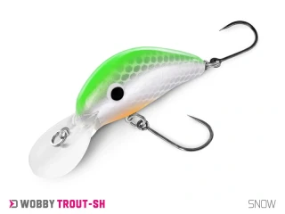Delphin Wobler Wobby Trout-SH Snow 4 cm 4 g