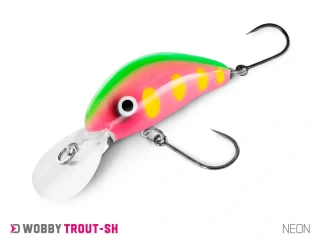 Delphin Wobler Wobby Trout-SH Neon 4 cm 4 g